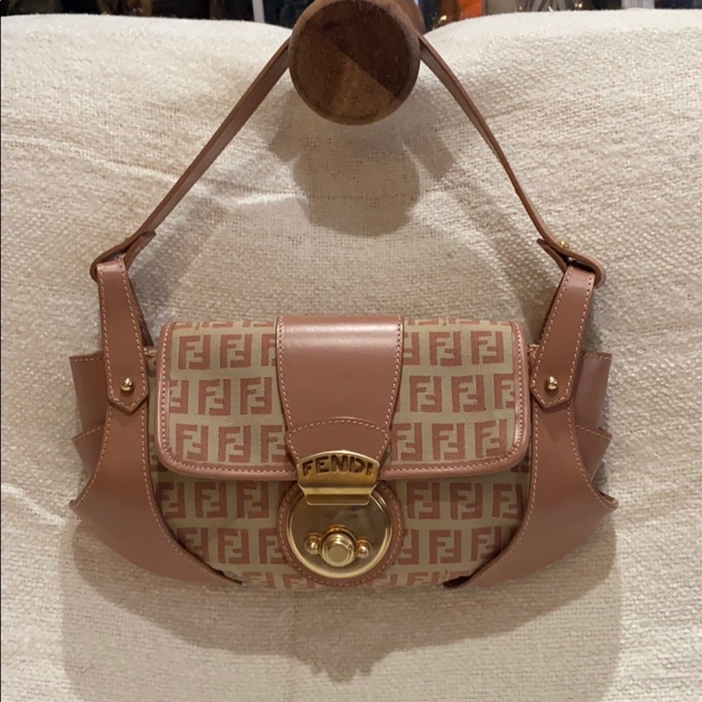 Fendi Passaspalla Zucch. Mini Shoulder Bag